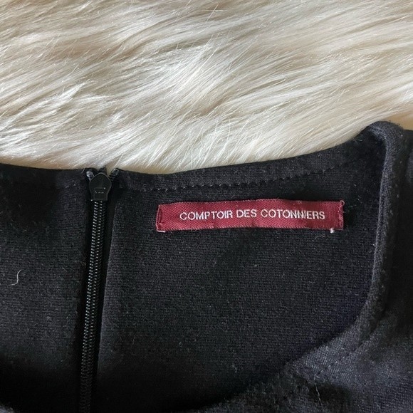 Comptoir Des Cotonniers Leather Block Dress - Picture 8 of 14